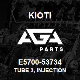 E5700-53734 Kioti TUBE 3, INJECTION | AGA Parts