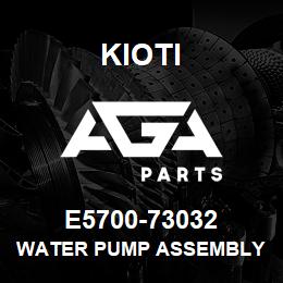 E5700-73032 Kioti WATER PUMP ASSEMBLY OBS V | AGA Parts