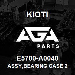 E5700-A0040 Kioti ASSY,BEARING CASE 2 | AGA Parts