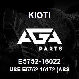 E5752-16022 Kioti USE E5752-16172 (ASS'Y FUEL CAMSHAFT) 06/05 | AGA Parts