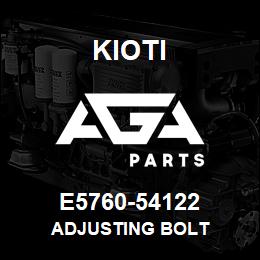 E5760-54122 Kioti ADJUSTING BOLT | AGA Parts