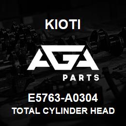 E5763-A0304 Kioti TOTAL CYLINDER HEAD ASSY | AGA Parts