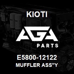 E5800-12122 Kioti MUFFLER ASS'Y | AGA Parts