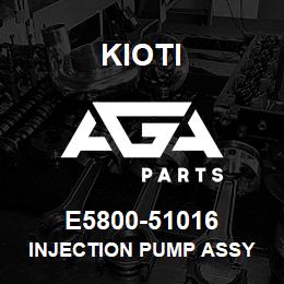 E5800-51016 Kioti INJECTION PUMP ASSY V | AGA Parts