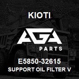 E5850-32615 Kioti SUPPORT OIL FILTER V | AGA Parts