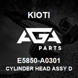 E5850-A0301 Kioti CYLINDER HEAD ASSY DK35SE V | AGA Parts