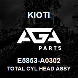 E5853-A0302 Kioti TOTAL CYL HEAD ASSY V | AGA Parts