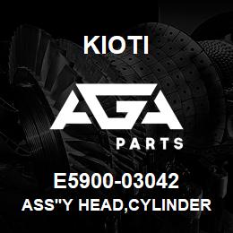 E5900-03042 Kioti ASS'Y HEAD,CYLINDER | AGA Parts