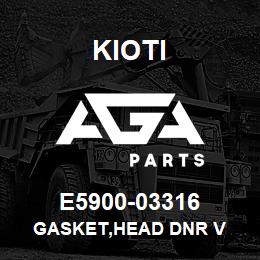 E5900-03316 Kioti GASKET,HEAD DNR V | AGA Parts