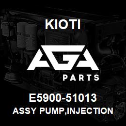 E5900-51013 Kioti ASSY PUMP,INJECTION V | AGA Parts