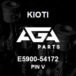 E5900-54172 Kioti PIN V | AGA Parts