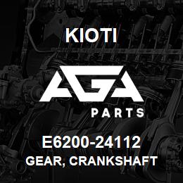 E6200-24112 Kioti GEAR, CRANKSHAFT | AGA Parts