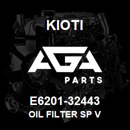 E6201-32443 Kioti OIL FILTER SP V | AGA Parts