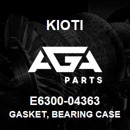 E6300-04363 Kioti GASKET, BEARING CASE V | AGA Parts