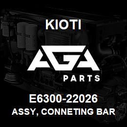 E6300-22026 Kioti ASSY, CONNETING BAR V | AGA Parts