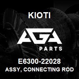 E6300-22028 Kioti ASSY, CONNECTING ROD DNR V | AGA Parts