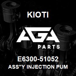 E6300-51052 Kioti ASS'Y INJECTION PUMP GEAR V | AGA Parts