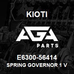 E6300-56414 Kioti SPRING GOVERNOR 1 V | AGA Parts