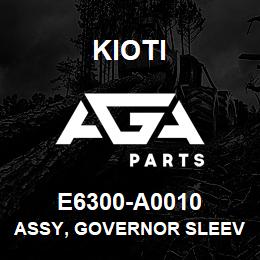 E6300-A0010 Kioti ASSY, GOVERNOR SLEEVE | AGA Parts