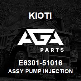 E6301-51016 Kioti ASSY PUMP INJECTION V | AGA Parts