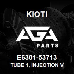 E6301-53713 Kioti TUBE 1, INJECTION V | AGA Parts