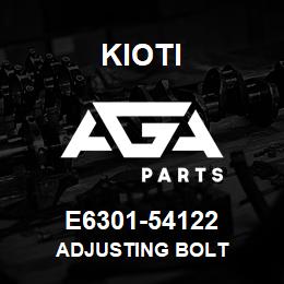 E6301-54122 Kioti ADJUSTING BOLT | AGA Parts