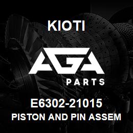 E6302-21015 Kioti PISTON AND PIN ASSEMBLY DNR V | AGA Parts