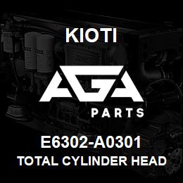 E6302-A0301 Kioti TOTAL CYLINDER HEAD ASSY V | AGA Parts