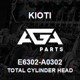 E6302-A0302 Kioti TOTAL CYLINDER HEAD ASSY V | AGA Parts