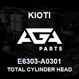 E6303-A0301 Kioti TOTAL CYLINDER HEAD ASSY V | AGA Parts