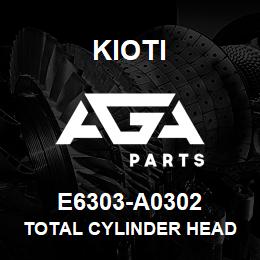 E6303-A0302 Kioti TOTAL CYLINDER HEAD ASSY V | AGA Parts