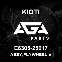 E6305-25017 Kioti ASSY,FLYWHEEL V | AGA Parts