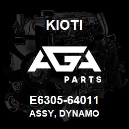 E6305-64011 Kioti ASSY, DYNAMO | AGA Parts