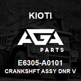 E6305-A0101 Kioti CRANKSHFT ASSY DNR V | AGA Parts