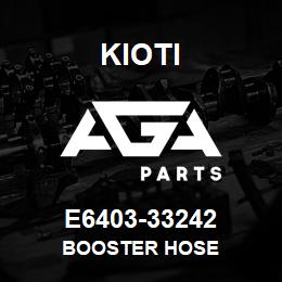 E6403-33242 Kioti BOOSTER HOSE | AGA Parts