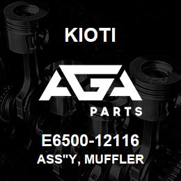 E6500-12116 Kioti ASS'Y, MUFFLER | AGA Parts