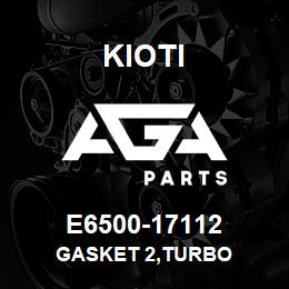 E6500-17112 Kioti GASKET 2,TURBO | AGA Parts