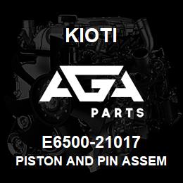 E6500-21017 Kioti PISTON AND PIN ASSEMBLY V | AGA Parts