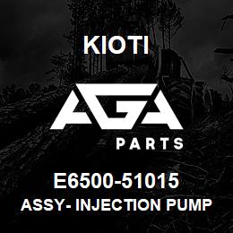 E6500-51015 Kioti ASSY- INJECTION PUMP V | AGA Parts