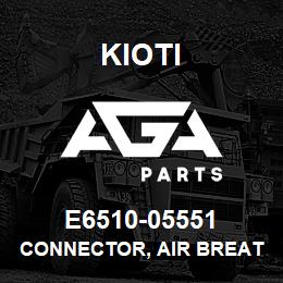 E6510-05551 Kioti CONNECTOR, AIR BREATHER V | AGA Parts