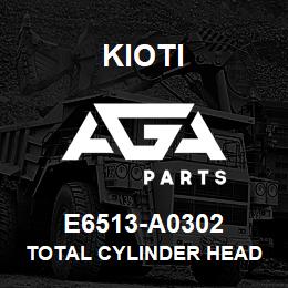 E6513-A0302 Kioti TOTAL CYLINDER HEAD ASSY | AGA Parts