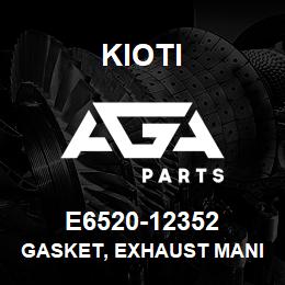 E6520-12352 Kioti GASKET, EXHAUST MANIFOLD | AGA Parts