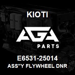 E6531-25014 Kioti ASS'Y FLYWHEEL DNR V | AGA Parts