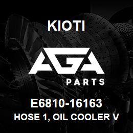 E6810-16163 Kioti HOSE 1, OIL COOLER V | AGA Parts