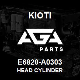 E6820-A0303 Kioti HEAD CYLINDER | AGA Parts