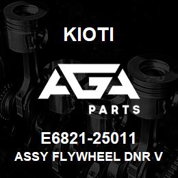 E6821-25011 Kioti ASSY FLYWHEEL DNR V | AGA Parts