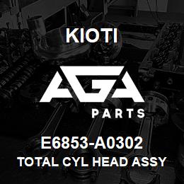 E6853-A0302 Kioti TOTAL CYL HEAD ASSY V | AGA Parts