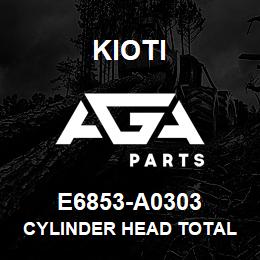 E6853-A0303 Kioti CYLINDER HEAD TOTAL ASSY | AGA Parts