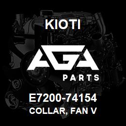 E7200-74154 Kioti COLLAR, FAN V | AGA Parts