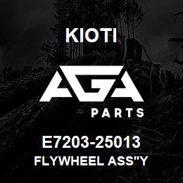 E7203-25013 Kioti FLYWHEEL ASS'Y | AGA Parts